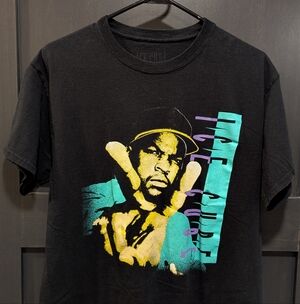 Ice Cube Graphic T-Shirt Black Large Rap Hip Hop